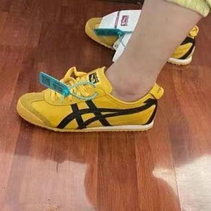 Asics Onitsuka Tiger casual men's and women's leather sneakers
